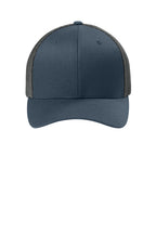 Flexfit Trucker Mesh Cap - NavyGrph - Front