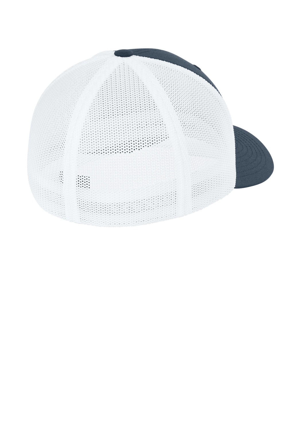 Flexfit Trucker Mesh Cap - NavyWhite - Back