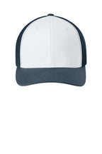Flexfit Trucker Mesh Cap - NvWhNv - Front