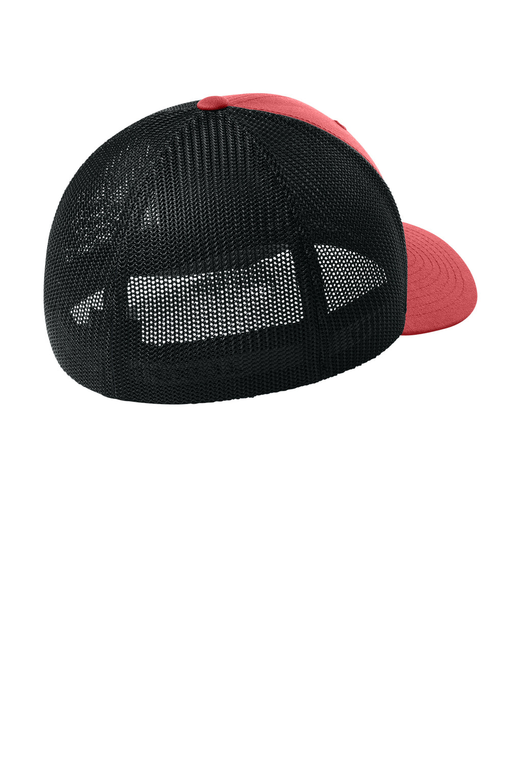 Flexfit Trucker Mesh Cap - RedBlack - Back