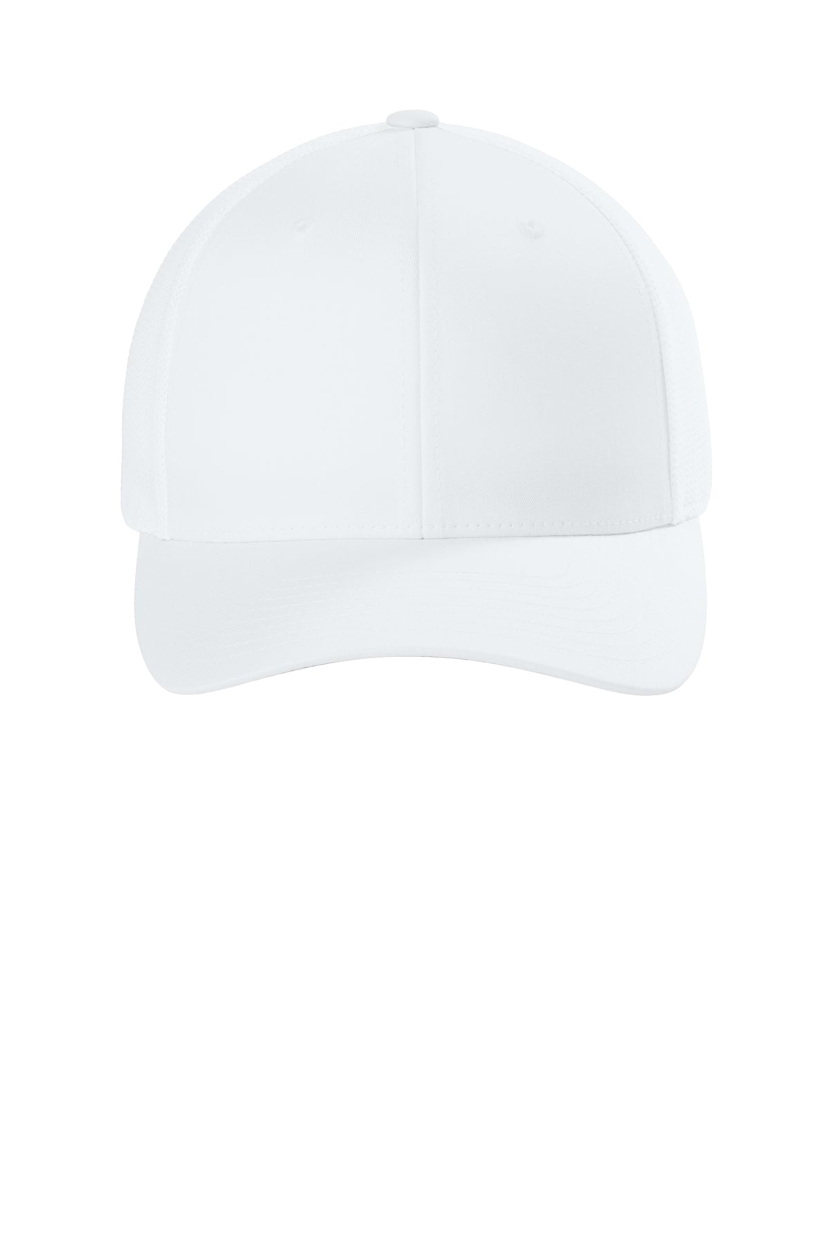 Flexfit Trucker Mesh Cap - White - Front