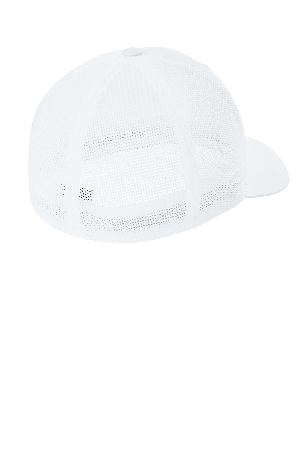 Flexfit Trucker Mesh Cap - White - Back