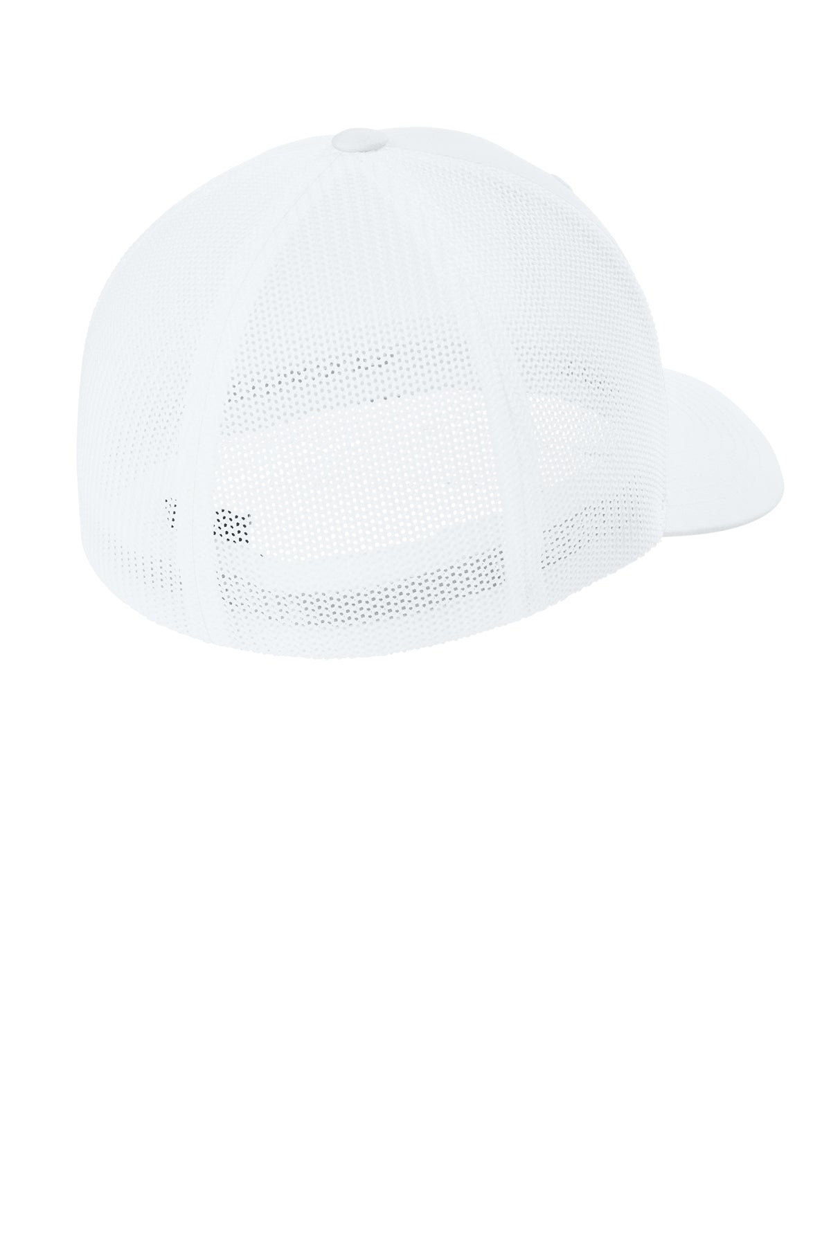 Flexfit Trucker Mesh Cap - White - Back