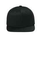 Flexfit 110 Snapback Cap - Black - Front