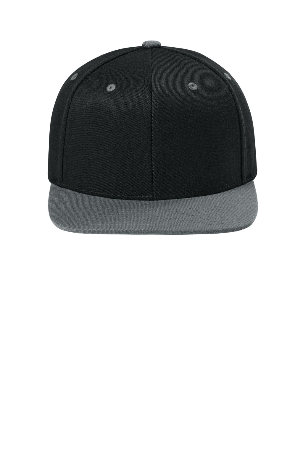 Flexfit 110 Snapback Cap - BlackGrey - Front