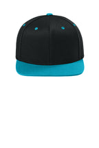 Flexfit 110 Snapback Cap - BlackTeal - Front