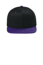 Flexfit 110 Snapback Cap - BlkPurple - Front