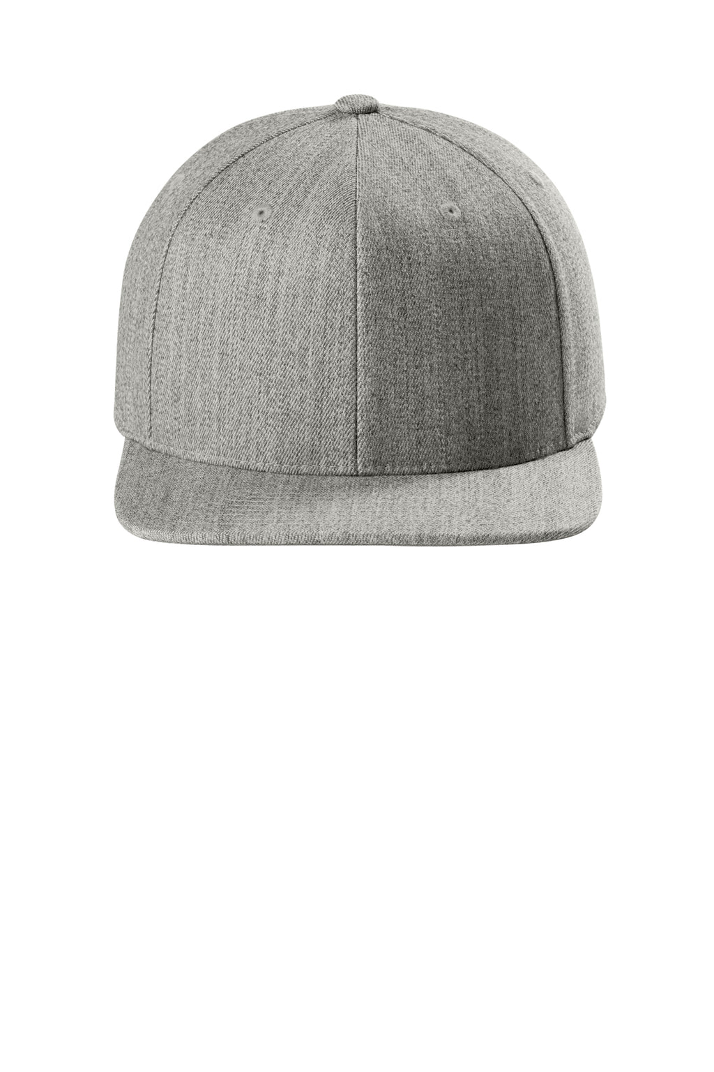 Flexfit 110 Snapback Cap - HthrGrey - Front