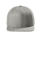 Flexfit 110 Snapback Cap - HthrGrey - Front