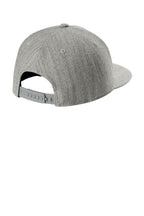 Flexfit 110 Snapback Cap - HthrGrey - Back