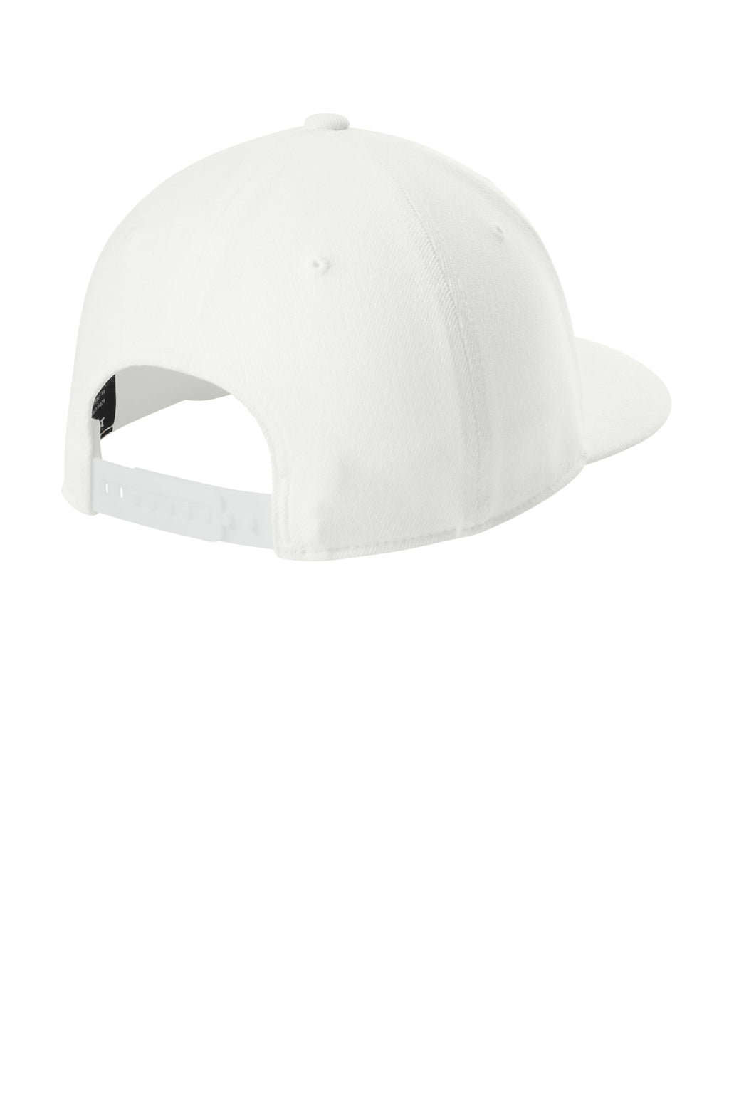 Flexfit 110 Snapback Cap - White - Back