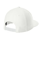 Flexfit 110 Snapback Cap - White - Back