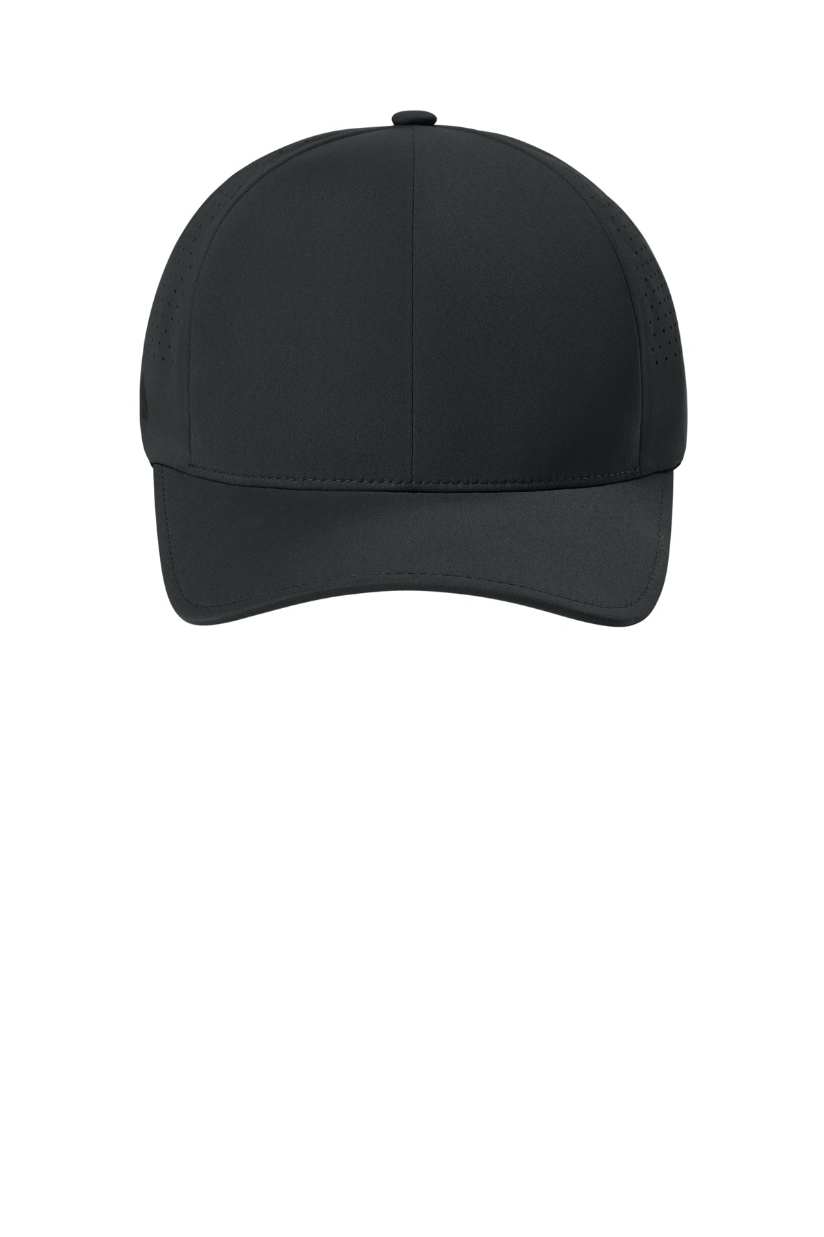 Flexfit Delta Perforated Cap - Black - Front