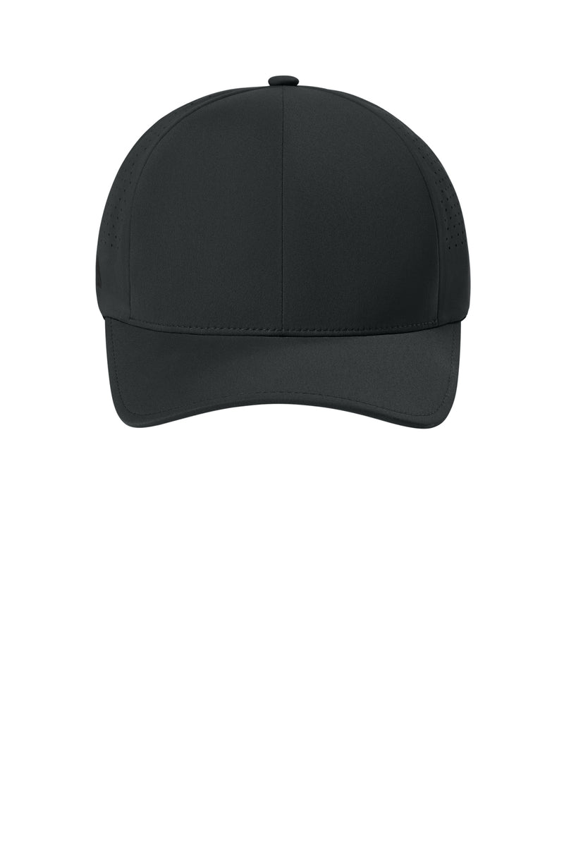 Flexfit Delta Perforated Cap - Black - Front
