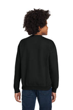 Gildan Youth Heavy Blend Crewneck Sweatshirt.  18000B