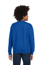 Gildan Youth Heavy Blend Crewneck Sweatshirt.  18000B