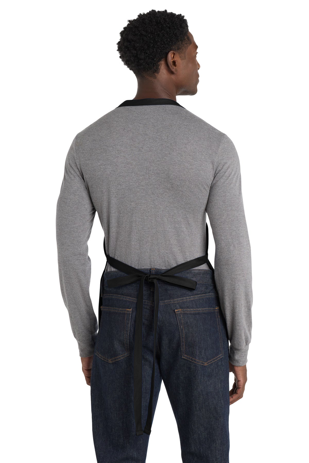 Port Authority Medium-Length Apron with Pouch Pockets.  A510