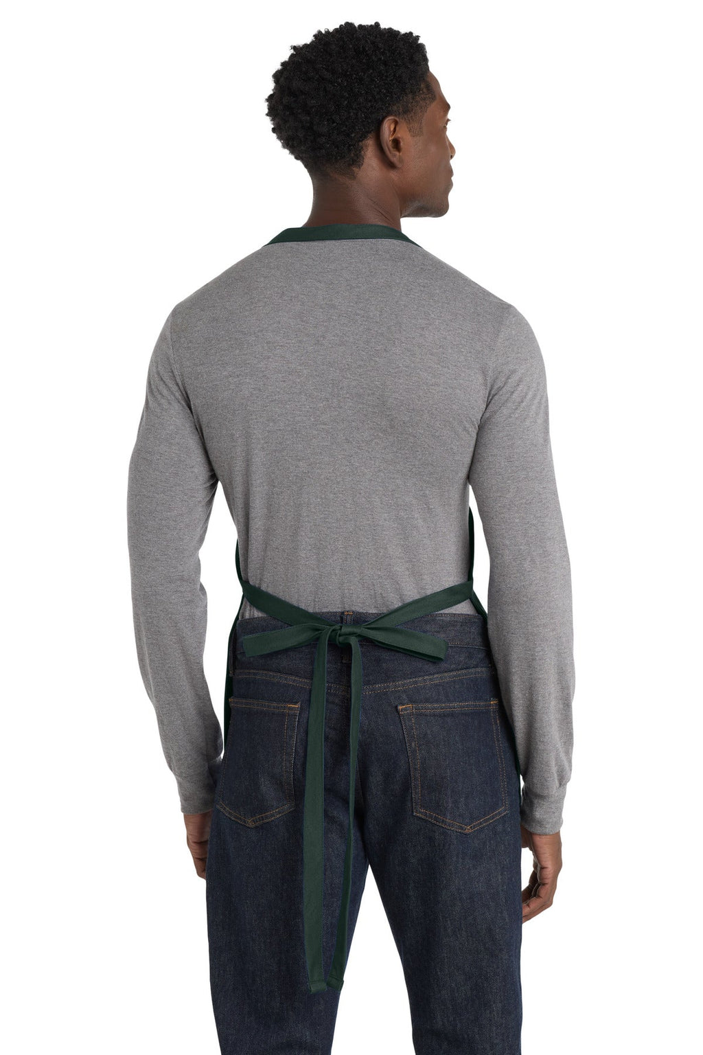 Port Authority Medium-Length Apron with Pouch Pockets.  A510