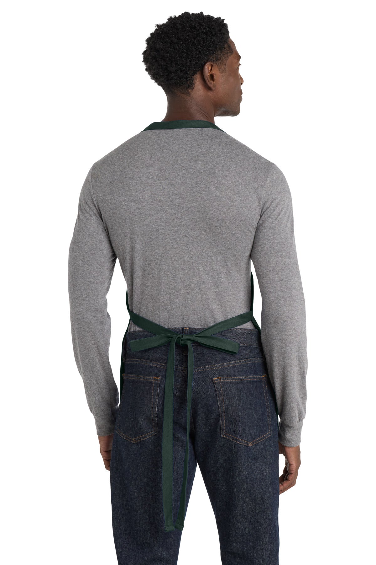 Port Authority Medium-Length Apron with Pouch Pockets.  A510