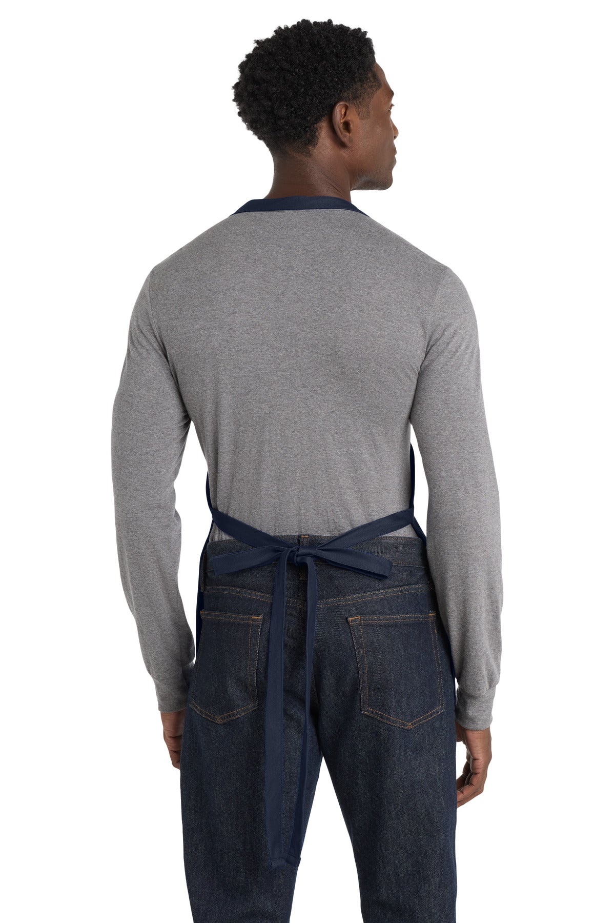 Port Authority Medium-Length Apron with Pouch Pockets.  A510
