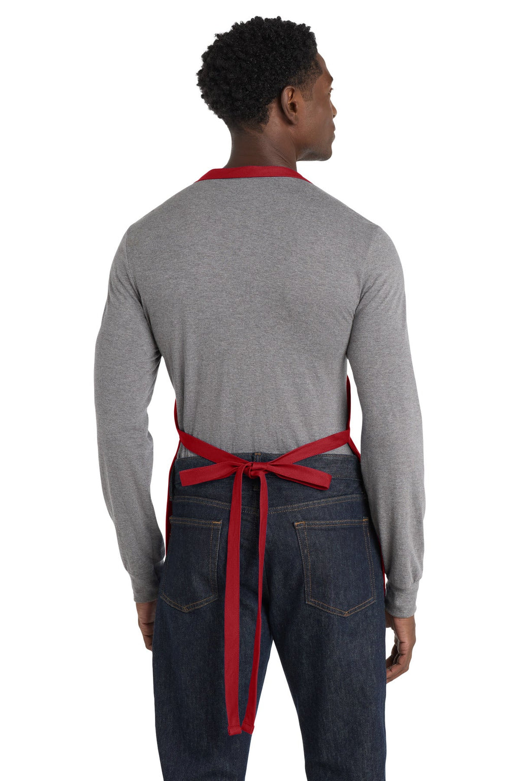 Port Authority Medium-Length Apron with Pouch Pockets.  A510