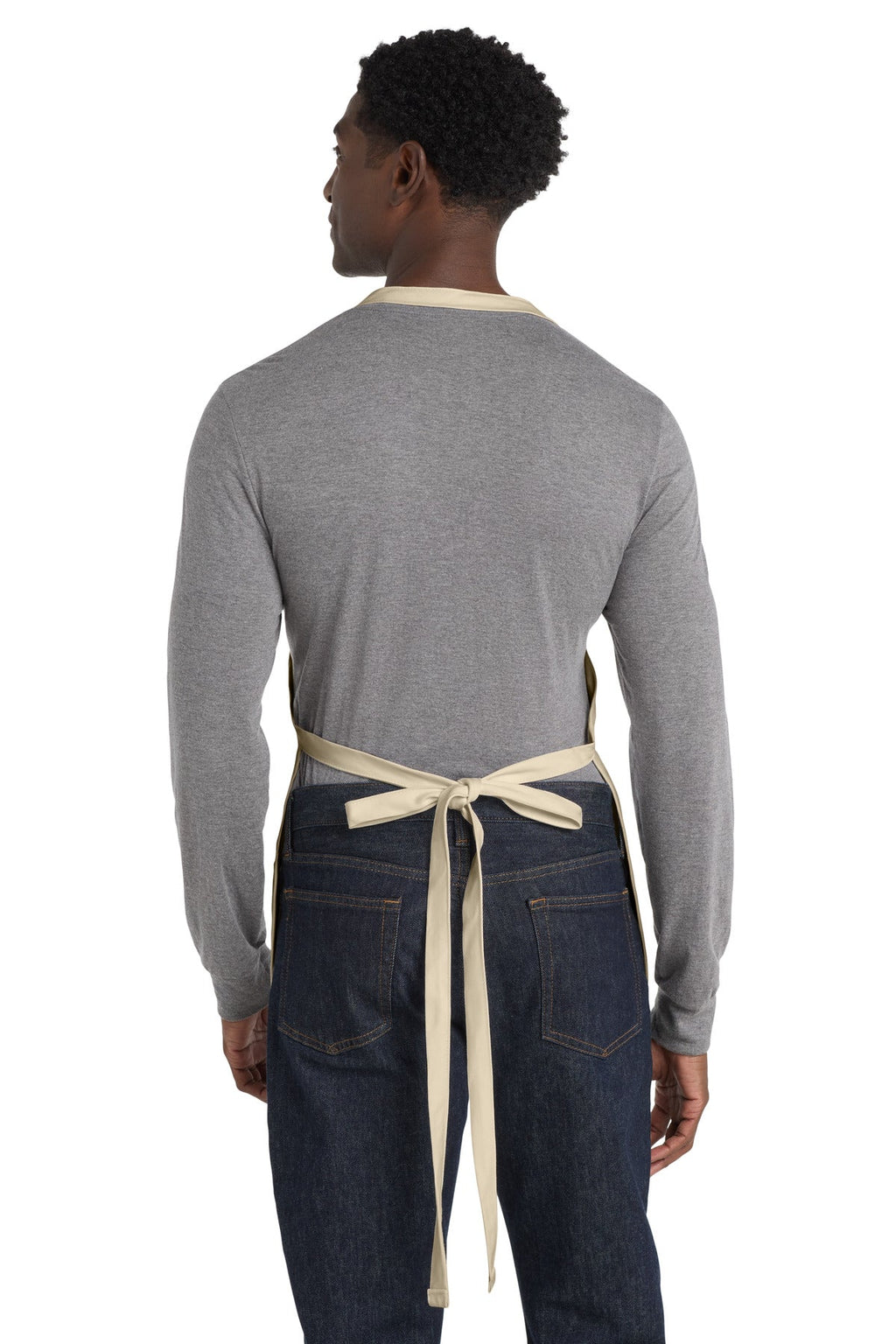 Port Authority Medium-Length Apron with Pouch Pockets.  A510