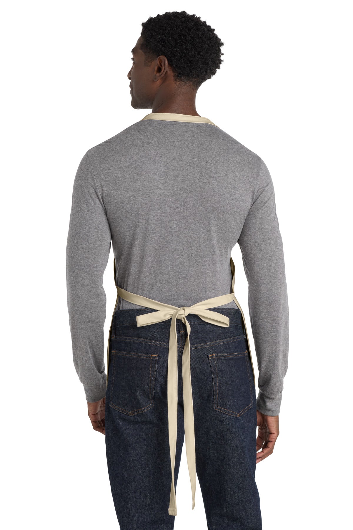 Port Authority Medium-Length Apron with Pouch Pockets.  A510