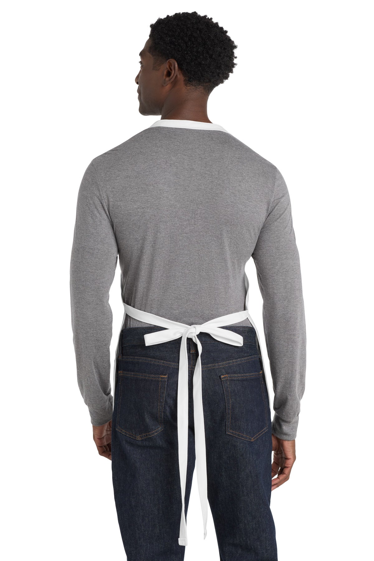 Port Authority Medium-Length Apron with Pouch Pockets.  A510