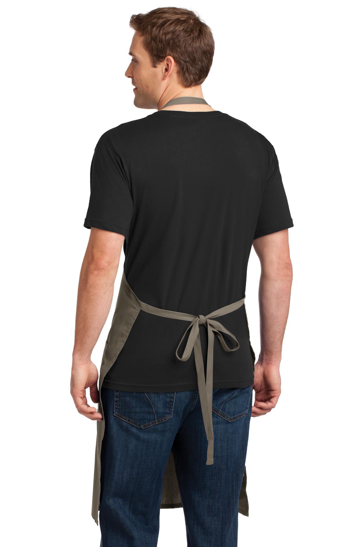 Port Authority Easy Care Extra Long Bib Apron with Stain Release. A700