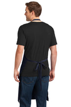 Port Authority Easy Care Extra Long Bib Apron with Stain Release. A700