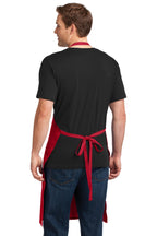 Port Authority Easy Care Extra Long Bib Apron with Stain Release. A700