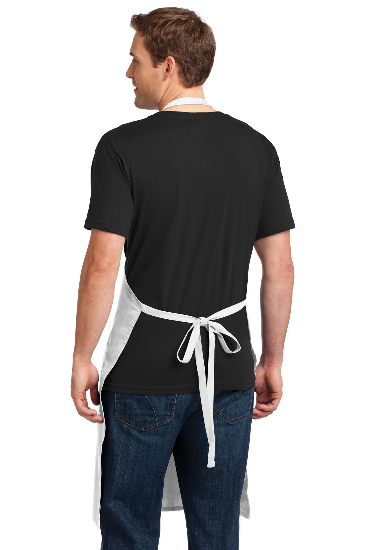 Port Authority Easy Care Extra Long Bib Apron with Stain Release. A700