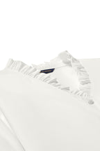 Brooks Brothers Women's Long Sleeve Ruffle Collar Blouse BB18011