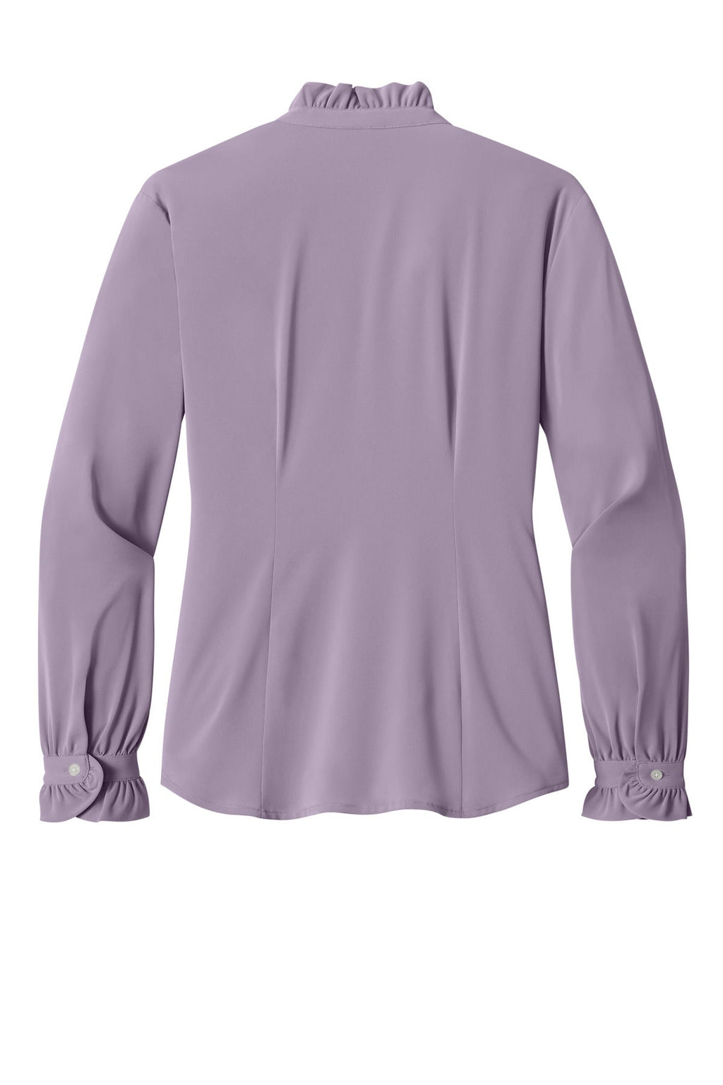 Brooks Brothers Women's Long Sleeve Ruffle Collar Blouse BB18011