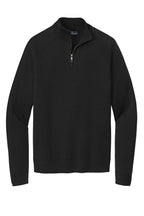 Brooks Brothers Cotton Stretch 1/4-Zip Sweater BB18402