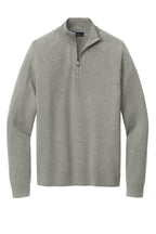 Brooks Brothers Cotton Stretch 1/4-Zip Sweater BB18402