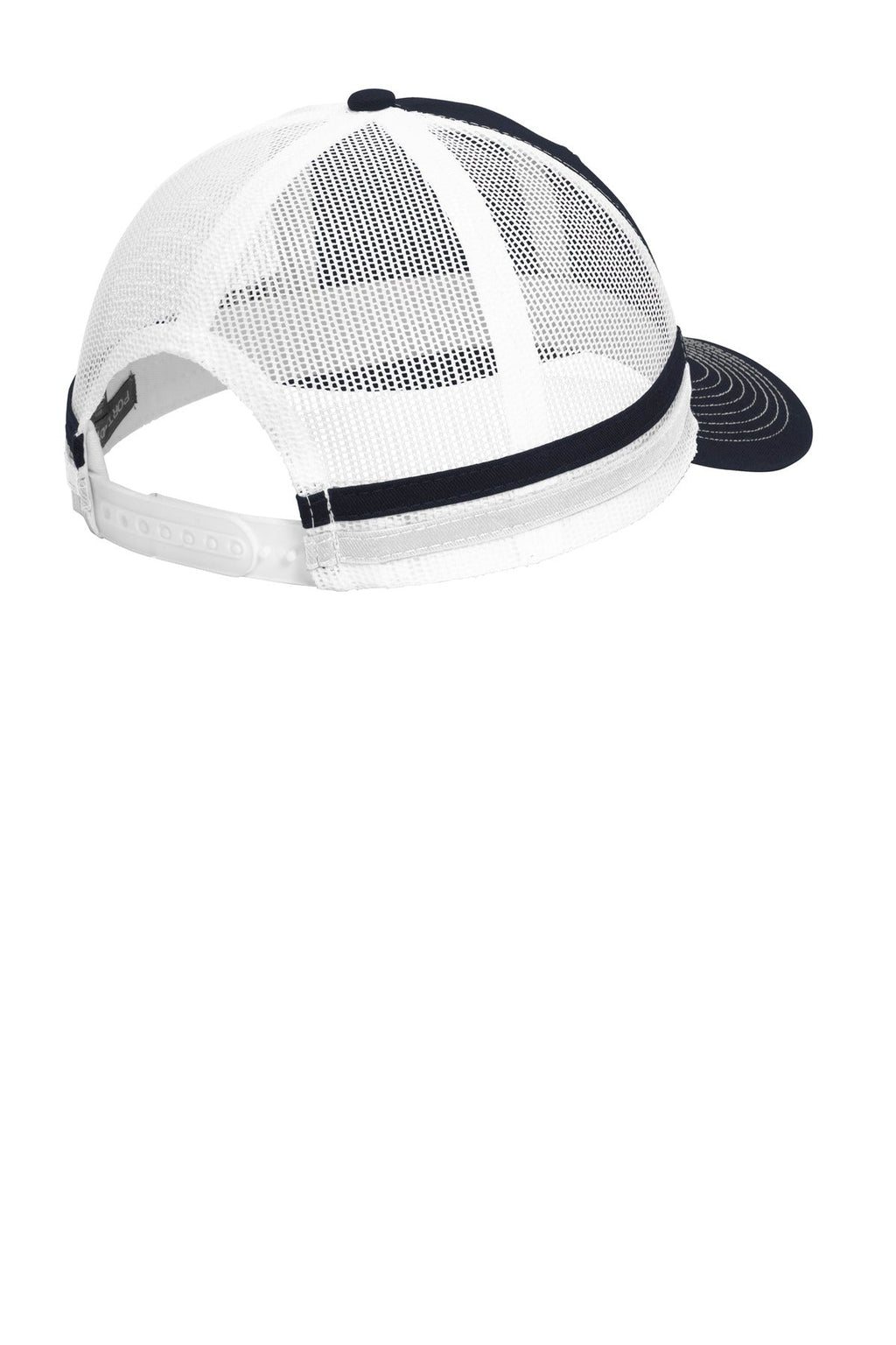 Port Authority  Two-Stripe Snapback Trucker Cap. C113