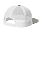 Port Authority Snapback Flat Bill Trucker Cap C407