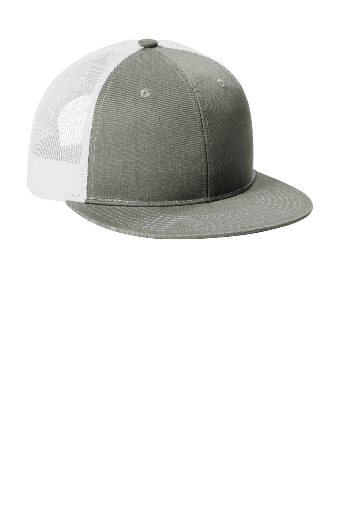 Port Authority Snapback Flat Bill Trucker Cap C407