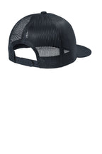 Port Authority Snapback Flat Bill Trucker Cap C407