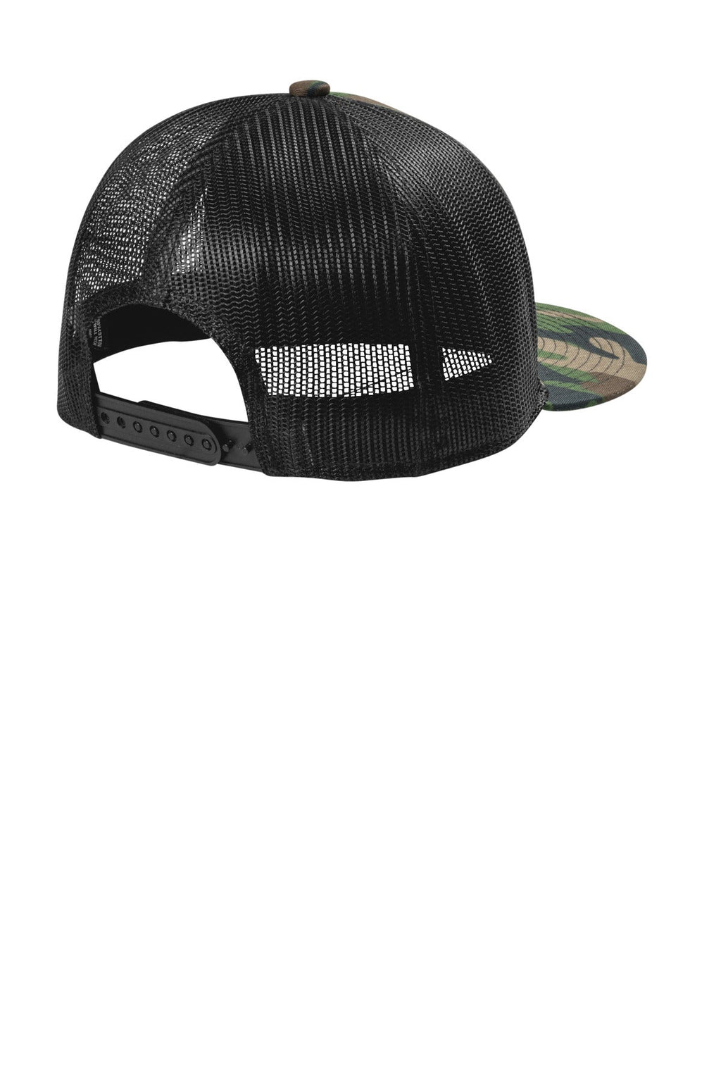 Port Authority Snapback Flat Bill Trucker Cap C407