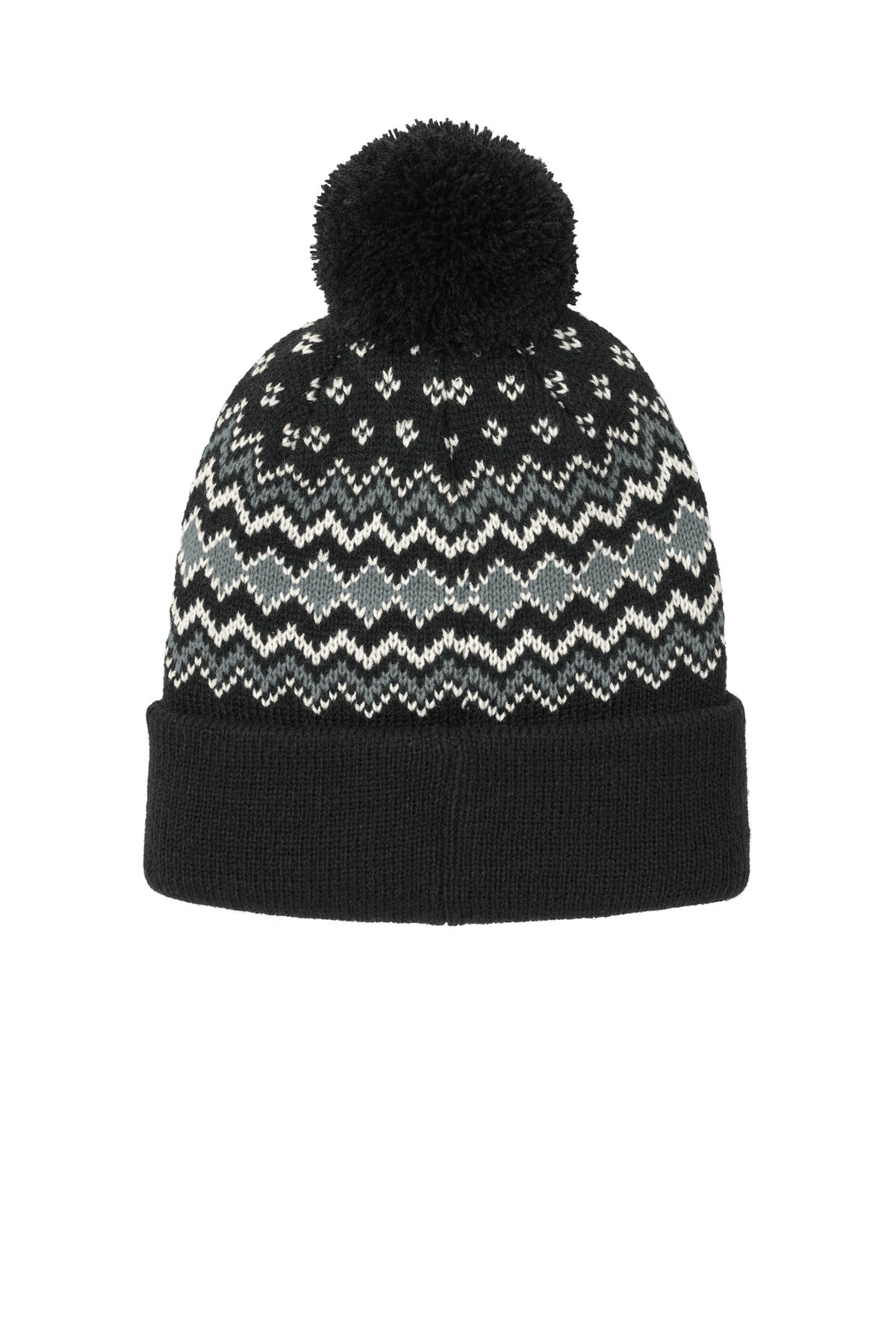 Port Authority Alpine Pom Beanie C991