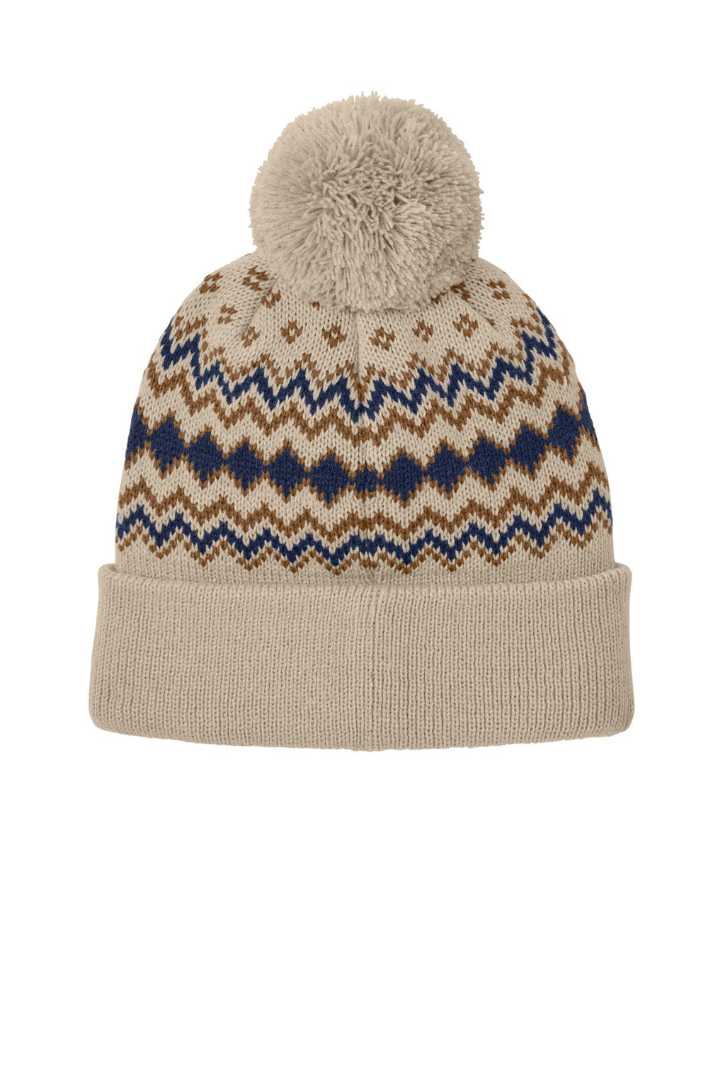 Port Authority Alpine Pom Beanie C991