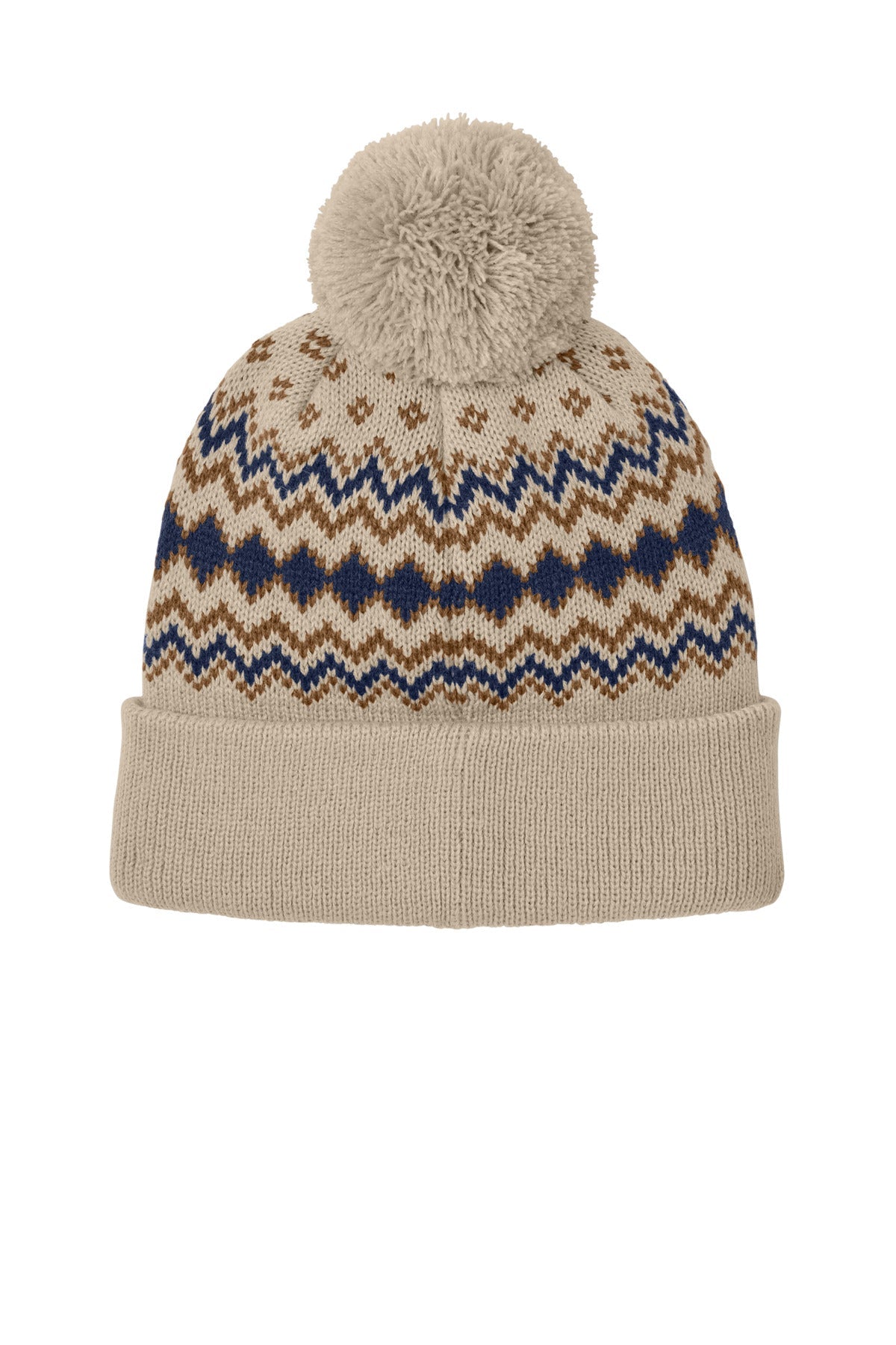 Port Authority Alpine Pom Beanie C991