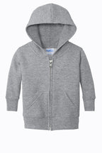 Port & Co Infant Core Fleece Full-Zip Hooded Sweatshirt. CAR78IZH