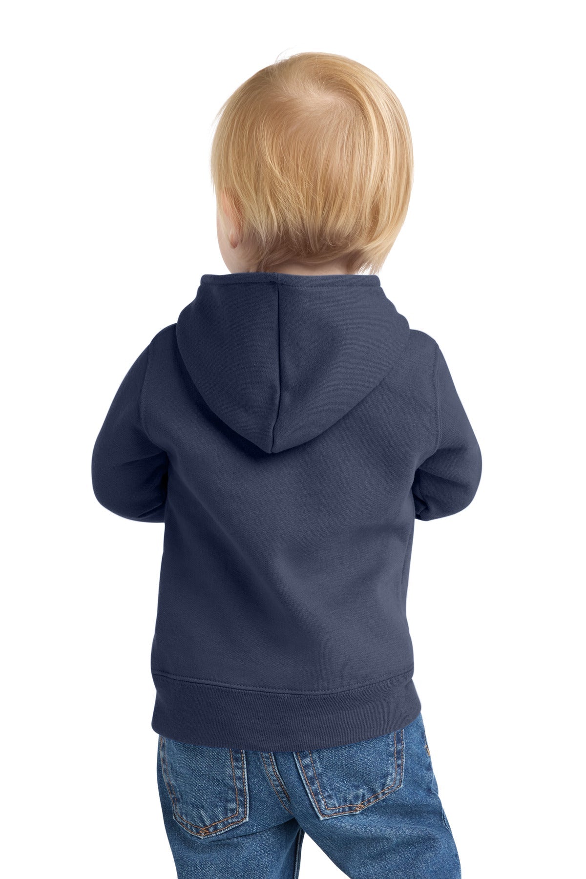 Port & Co Infant Core Fleece Full-Zip Hooded Sweatshirt. CAR78IZH
