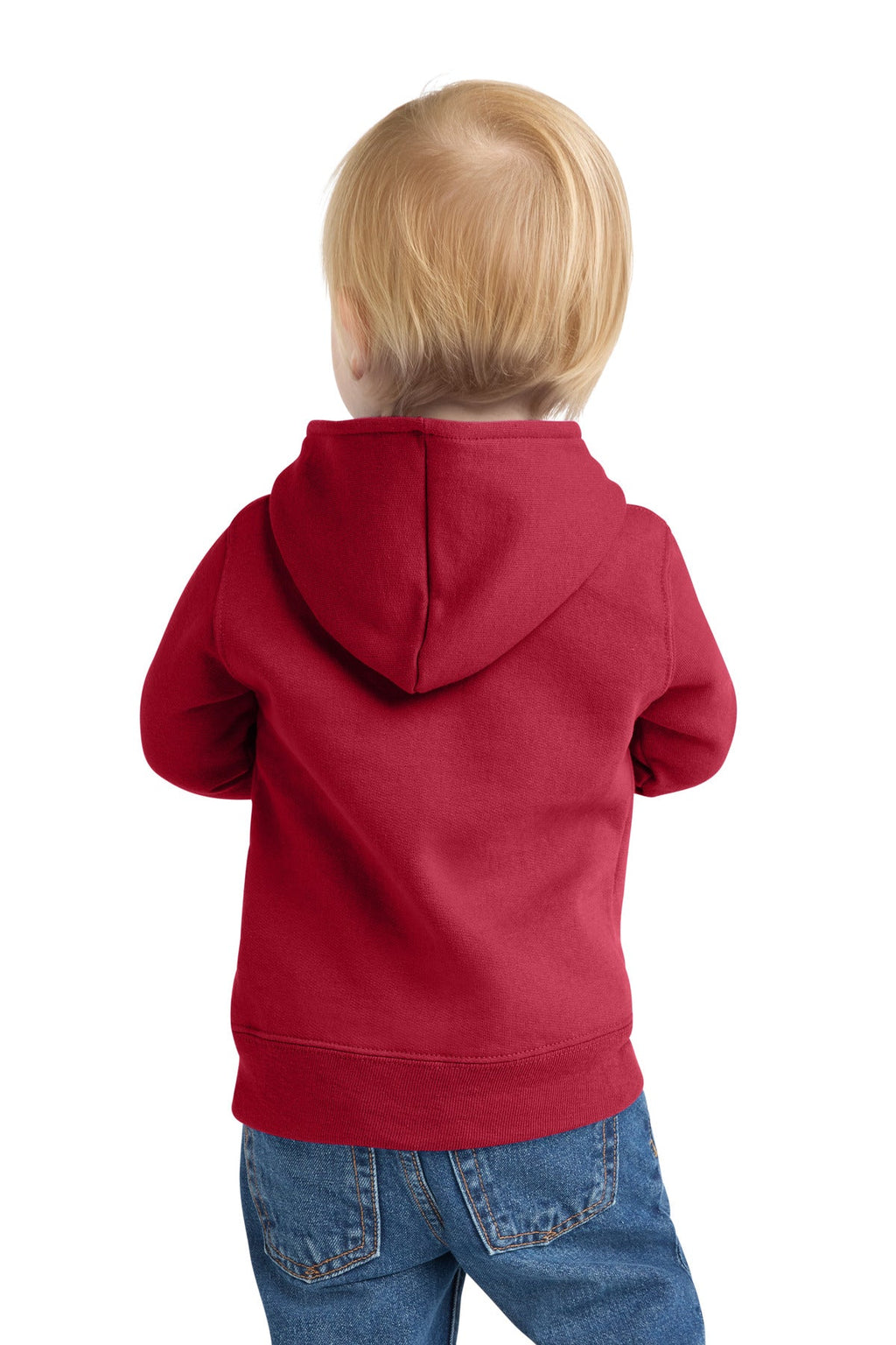 Port & Co Infant Core Fleece Full-Zip Hooded Sweatshirt. CAR78IZH