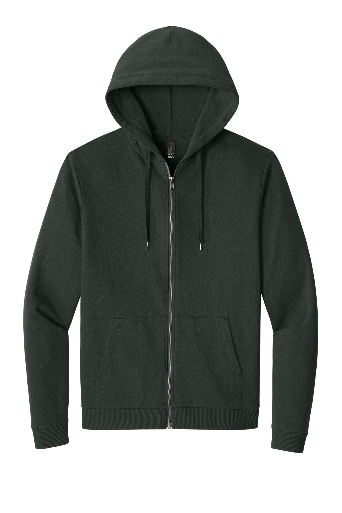 District Perfect Tri Fleece Full-Zip Hoodie DT1302