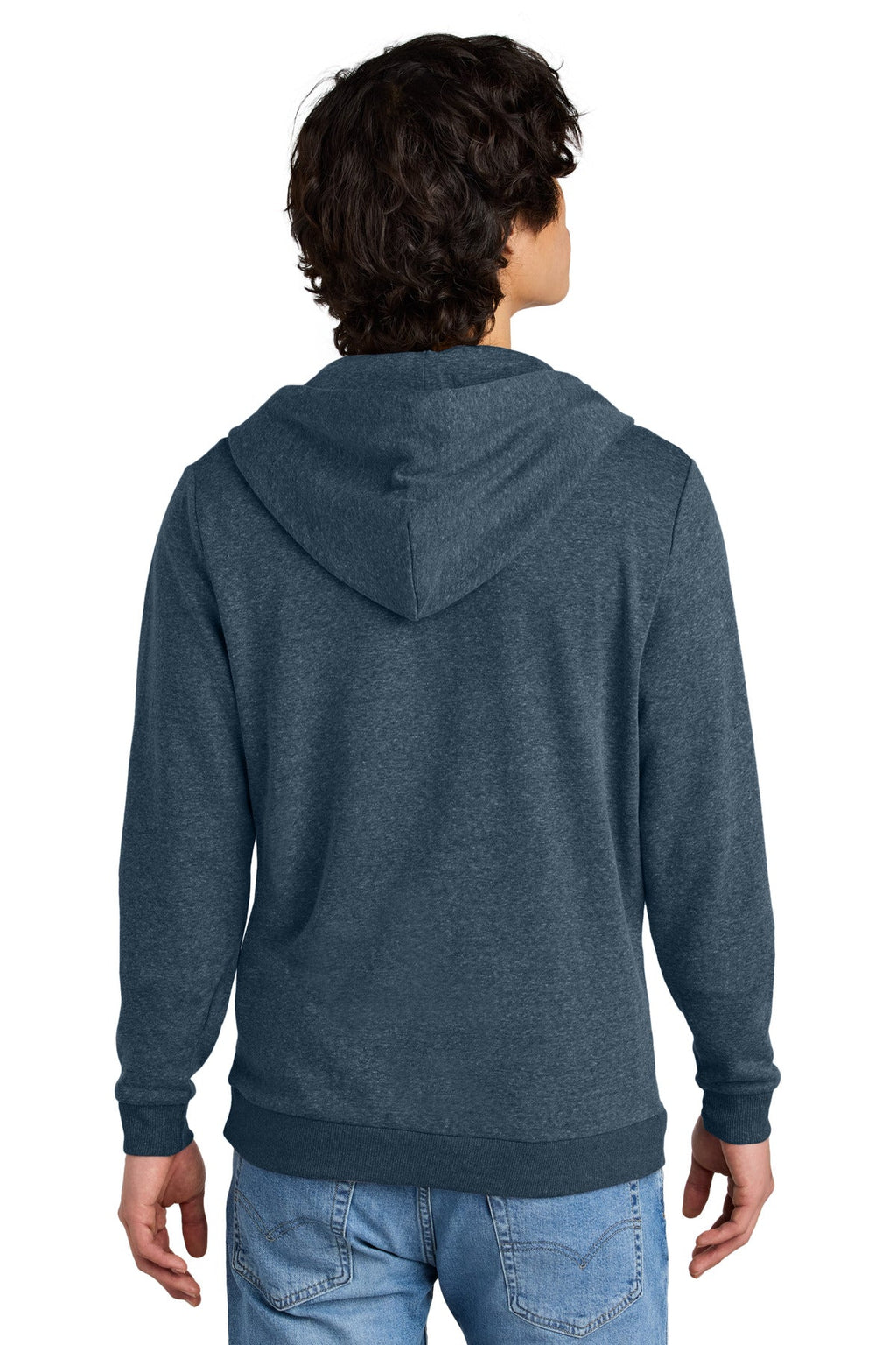 District Perfect Tri Fleece Full-Zip Hoodie DT1302