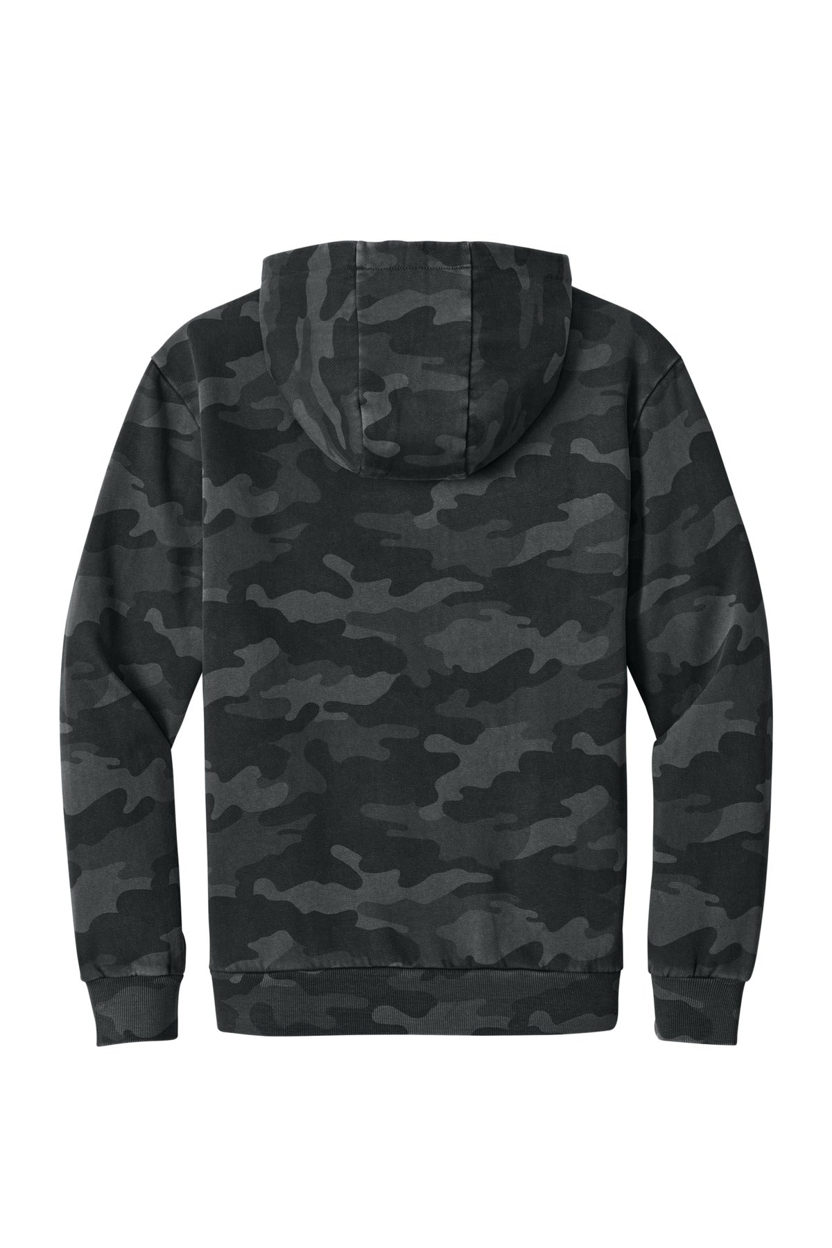 District Wash Camo Fleece Hoodie DT2200C